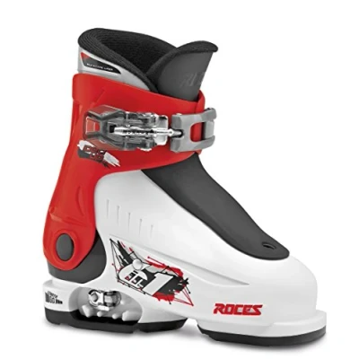 Afbeelding van Roces Idea Up Skischoenen Kinderen 16.0 18.5 (25 29) Wit Rood Zwart