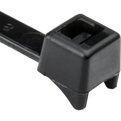 Afbeelding van HellermannTyton 112 56019 CTT60R PA66 BK Kabelbinder 205 mm 4.70 Zwart Hittegestabiliseerd 100 stuk(s)