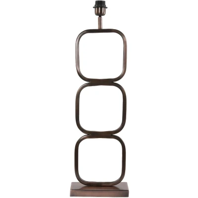 Afbeelding van Light&amp;living Lampvoet 23x11,5x69 cm LUTIKA antiek koper