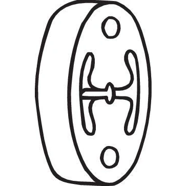 Afbeelding van Bosal Ophangrubber 255 163