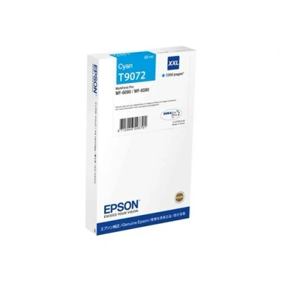 Image de Epson T9072 69 ml taille XXL cyan original boîte cartouche d&#039;encre pour WorkForce Pro WF 6090, 6590