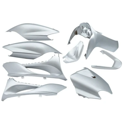 Afbeelding van Plaatset 9 delig Edge voor Yamaha Jog RMBK Machg metallic zilver