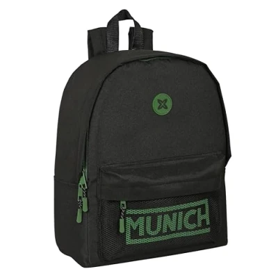 Afbeelding van Laptoptas Munich Caviar Zwart 31 x 40 16 cm