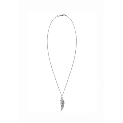 Afbeelding van Kuzzoi WING Design Ketting, Heren, Maat: 55, Grey