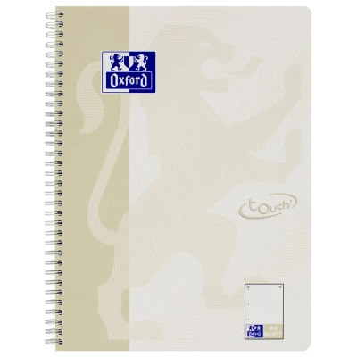 Afbeelding van Oxford, Notitieboekje + schrijfblok, College kladblok Touch (A4+, Gecontroleerd, Softcover)