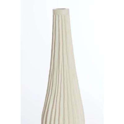 Afbeelding van Light &amp; Living Vaas NAMPALA Ø11.5x60cm Wit