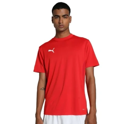 Afbeelding van PUMA teamGOAL Jersey Heren Sportshirt Rood Wit Fast Maat XL