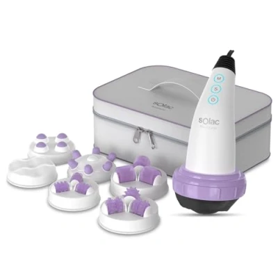Afbeelding van Solac Anti cellulitis massageapparaat Sculptural Versie III ME7714 Paars
