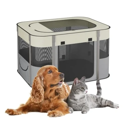 Afbeelding van reisbench hond 43x71x55 cm opvouwbaar met tas