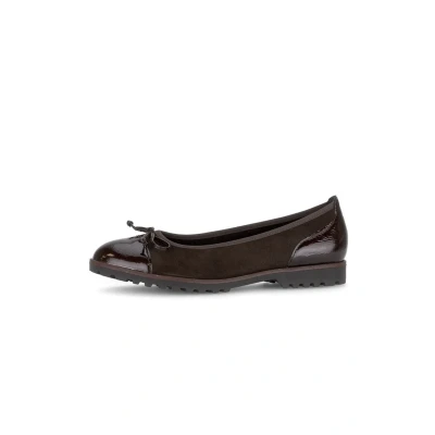 Afbeelding van Gabor Ballerines classiques pour femme, Chocolat 18, 42 EU