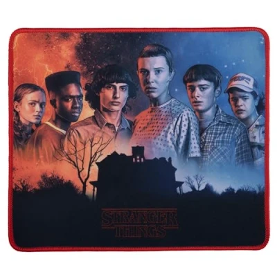 Afbeelding van Stranger Things Best Friends muismat 32cm x 27cm thuiswerken en gaming