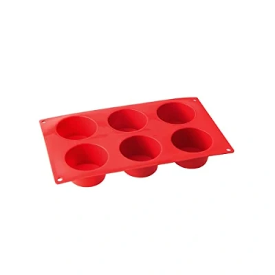 Image de Moule à muffins 6 empreintes Dr.Oetker Silicone ref 1266