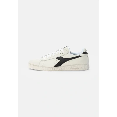 Afbeelding van Diadora GAME Waxed Unisex Sneakers laag, Maat: 38, White/black Leer