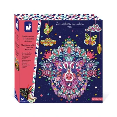 Image de Coffret Janod multi activités 17 réalisations animaux