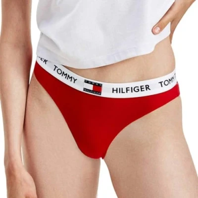 Afbeelding van Tommy hilfiger slip voor dames rood maat s