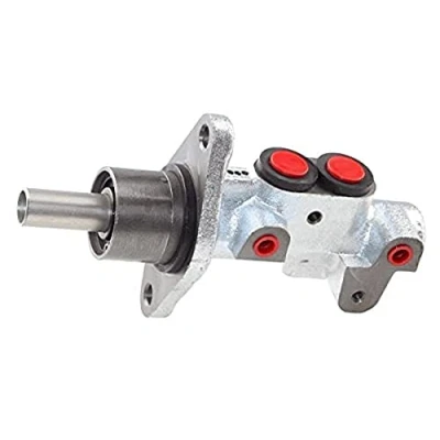 Afbeelding van HELLA 8AM 355 501 791 Hoofdremcilinder 22,2 Grijs gietijzer M10 x 1 (x2) VOLKSWAGEN: Vento