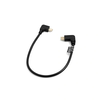 Afbeelding van System S USB 3.1 C haakse naar Micro kabel Oplaadrichting