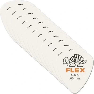 Image de Dunlop 428P60 12 Médiator Tortex Flex standard 0.60mm