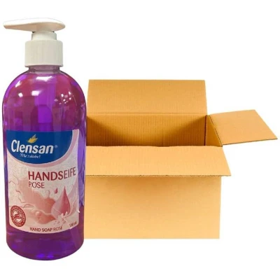 Afbeelding van Clensan Handzeep Rose 12 x 500ml