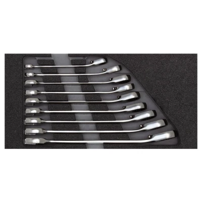 Afbeelding van GEDORE R22150002 Set ratelringsteeksleutels Schuimstof