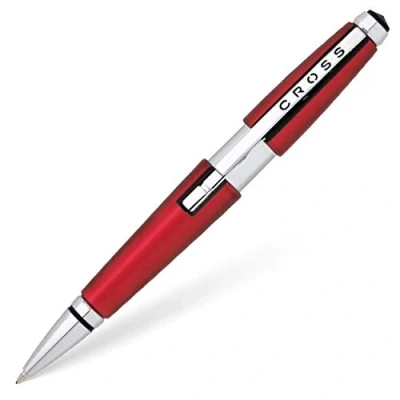 Afbeelding van Cross Edge rollerball Gel Corsa Rosso rode lak, kunsthars. m. Chroombeslag, schacht met draaimechanisme, lijndikte&quot;middel&quot;, navulbaar, vulling rood, hoogwaardige geschenkverpakking