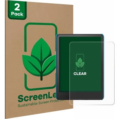 Afbeelding van ScreenLeaf Screenprotector voor Amazon Kindle Paperwhite Kids 2024 Duurzame schermbescherming Folie Beschermfolie transparant (2 Stuks)