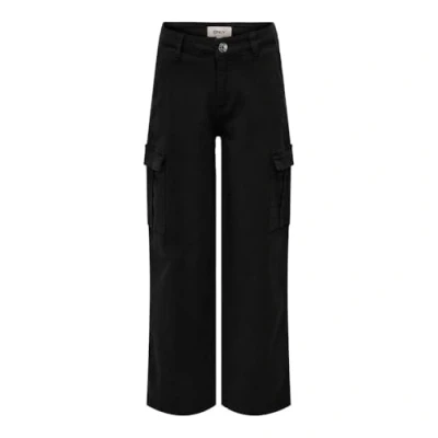Image de KIDS ONLY Pantalon cargo Kogyarrow vox STR PNT Noos pour fille, Noir, 152