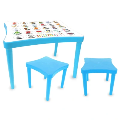 Afbeelding van Tafelset Leren Lezen Blauw 4042774460426