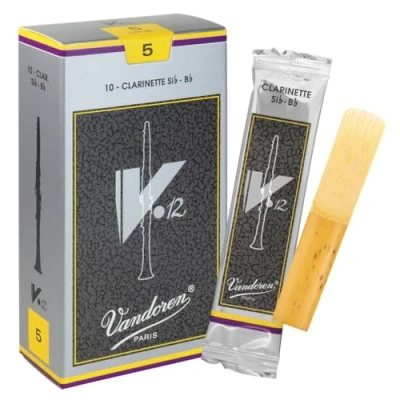 Image de Vandoren 10 ANCHES CLARINETTE SIB V12 N.5