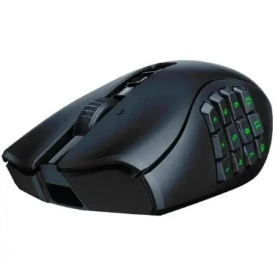 Image de Razer Souris Gaming Sans Fil Naga V2 Pro Mmo Noir (rz01 04400100 r3g1)