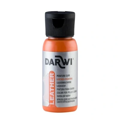 Afbeelding van DARWI Leerverf, 50 ml, oranje