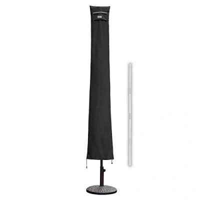 Afbeelding van Sekey Beschermhoes voor parasol, uv en stofdicht, waterdicht, weerbestendig, scheurvast, zwart
