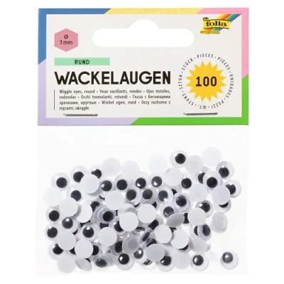 Afbeelding van Folia Knutseloogjes Rond 7 Mm