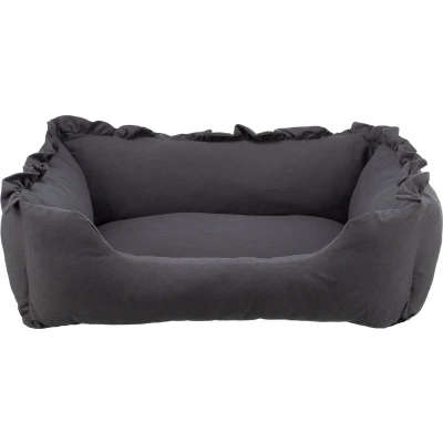 Afbeelding van Trixie Hondenmand Amelie Hoekig Donkergrijs 80X60 CM