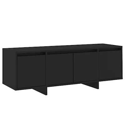 Afbeelding van vidaXL TV kast, zwart, 120 x 30 40,5 cm, bewerkt hout