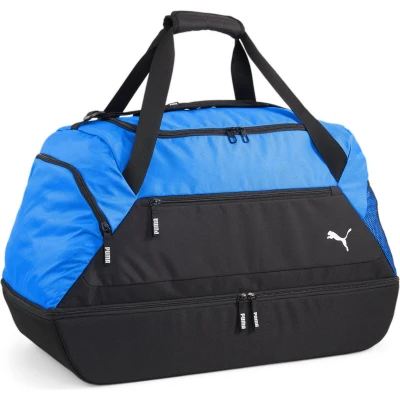 Afbeelding van Puma teamGOAL Teambag M BC (Boot Compartment) Unisex sporttas Electric Blue Lemonade Black Maat OSFA