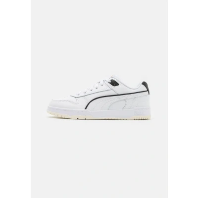 Afbeelding van Puma RBD GAME Unisex Sneakers laag, Maat: 45, White/black/team gold Leer en imitatieleer