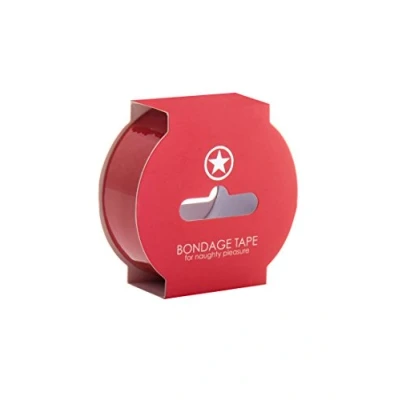 Afbeelding van Non Sticky Bondage Tape Red