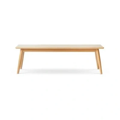 Afbeelding van Olivine Boas houten eetkamerbank naturel 150 cm