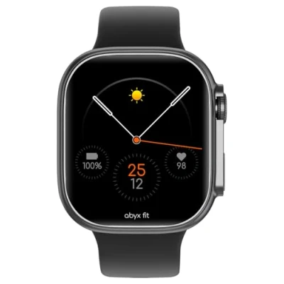 Afbeelding van Abyx Fit Touch 5 Smartwatch met AMOLED scherm Hartslag, Bloeddruk &amp; Meer