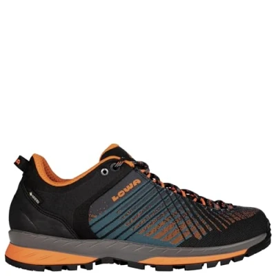 Afbeelding van Lowa Carezza Gore Tex LO Wandelschoen Dark Grey/ Orange Maat 45