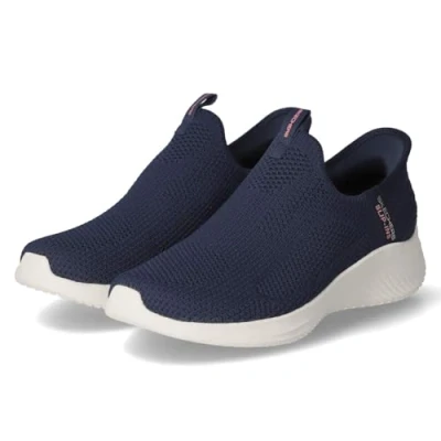 Afbeelding van Skechers Ultra Flex 3.0 Easy Win Sneakers voor dames, Navy Blauw