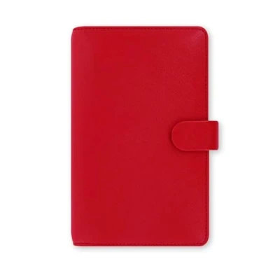 Afbeelding van Filofax Saffiano Compacte persoonlijke organizer Klaprozen