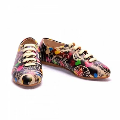 Afbeelding van Goby Urban Pop Dames Ballerina&#039;s Maat 38