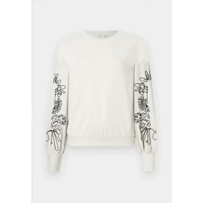Afbeelding van Only Trui Onlbrooke L/s O neck Detail Swt Noo 15363824 Birch/black Magn Dames Maat S
