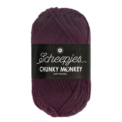 Afbeelding van Scheepjes Chunky Monkey 100g 2007 Plum Paars