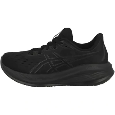 Afbeelding van Asics Gelcumulus 26 Hardloopschoenen neutraal, Heren, Maat: 39.5, Black Textiel/ synthetisch