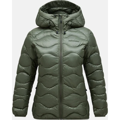 Afbeelding van Peak Performance Helium HOOD Jacket Gewatteerde jas, Dames, Maat: XL, Pine needle