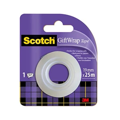 Afbeelding van GiftWrap tape navulrol 19 mm x 25 m