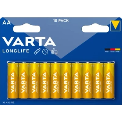 Image de Pile Varta LONGUELIFE AA X10